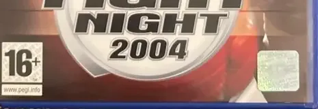 Fight Night 2004, the PEGI square on its front