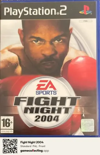 Fight Night 2004 PlayStation 2, PAL box front