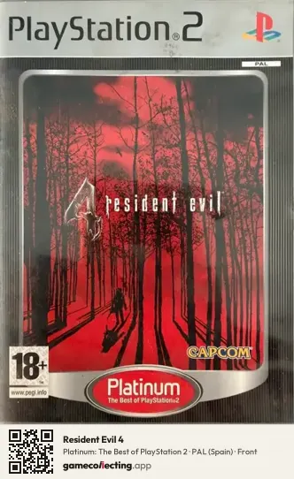 Resident Evil 4 PlayStation 2, Spain box front