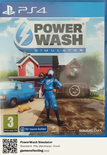 PowerWash Simulator PlayStation 4, Germany box front