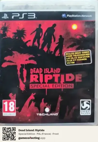 Dead Island: Riptide PlayStation 3, France box front