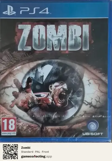 Zombi PlayStation 4, PAL box front