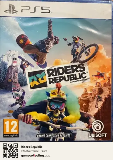 Riders Republic PlayStation 5, Germany box front