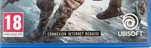 Tom Clancy's Ghost Recon Breakpoint, the PEGI square on its front