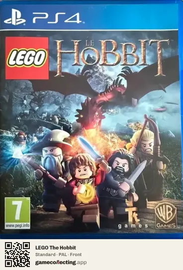 LEGO The Hobbit PlayStation 4, PAL box front