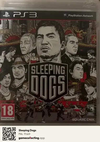 Sleeping Dogs PlayStation 3, PAL box front