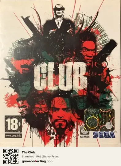 The Club PlayStation 3, Italy box front