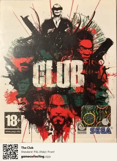 The Club PlayStation 3, Italy box front