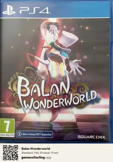 Balan Wonderworld PlayStation 4, France box front