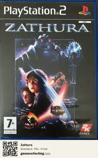 Zathura PlayStation 2, PAL box front