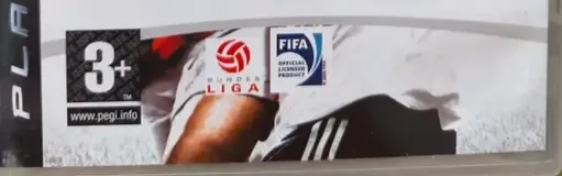 FIFA 09, the PEGI square on its front