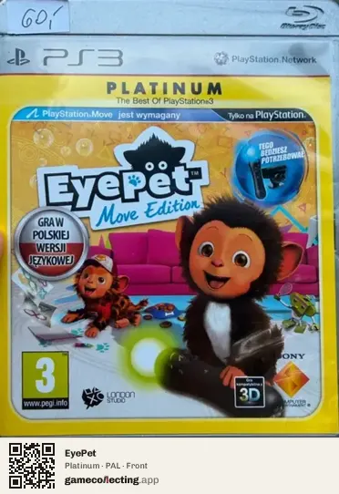 EyePet PlayStation 3, PAL box front
