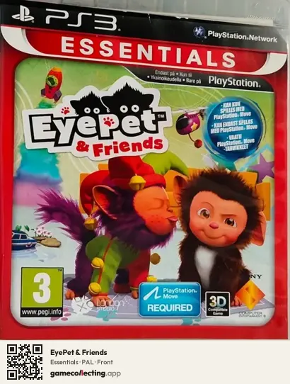 EyePet & Friends PlayStation 3, PAL box front