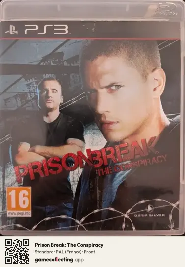 Prison Break: The Conspiracy PlayStation 3, France box front
