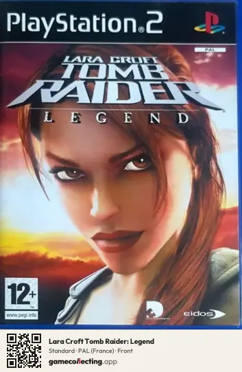 Lara Croft Tomb Raider: Legend PlayStation 2, France box front