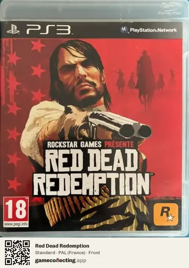Red Dead Redemption PlayStation 3, France box front