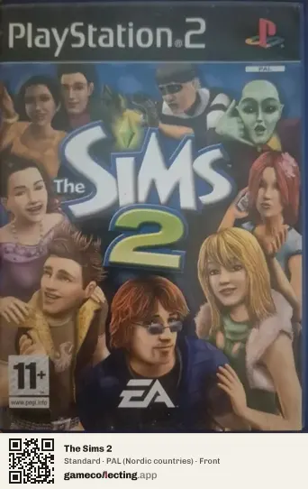 The Sims 2 PlayStation 2, Nordic countries box front