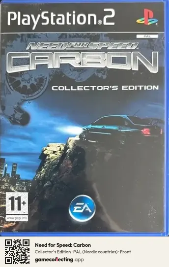 Need for Speed: Carbon PlayStation 2, Nordic countries box front