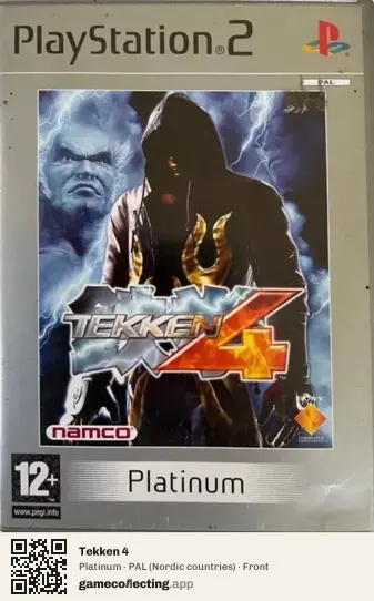 Tekken 4 PlayStation 2, Nordic countries box front
