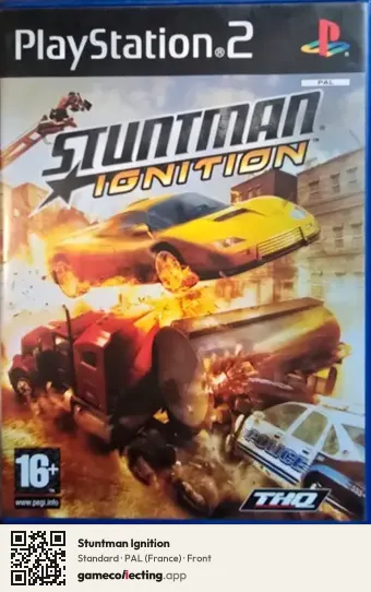 Stuntman Ignition PlayStation 2, France box front