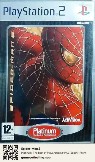 Spider-Man 2 PlayStation 2, Spain box front