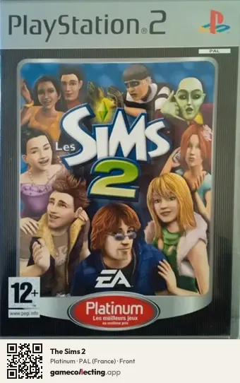The Sims 2 PlayStation 2, France box front