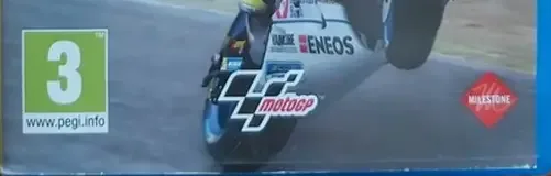 Valentino Rossi, the USK square on its front