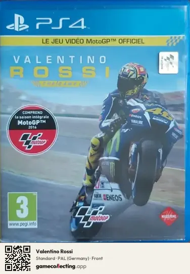 Valentino Rossi PlayStation 4, Germany box front