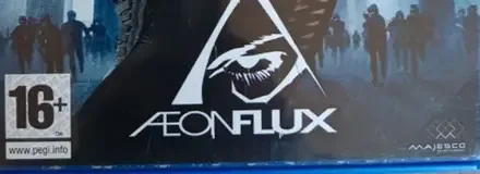 Æon Flux, the PEGI square on its front