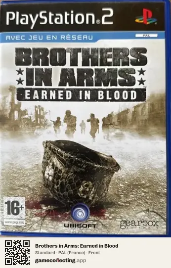Brothers in Arms: Earned in Blood PlayStation 2, France box front