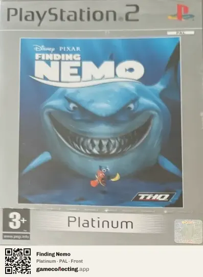 Finding Nemo PlayStation 2, PAL box front