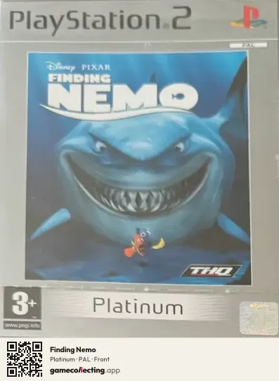 Finding Nemo PlayStation 2, PAL box front