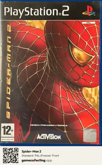 Spider-Man 2 PlayStation 2, France box front