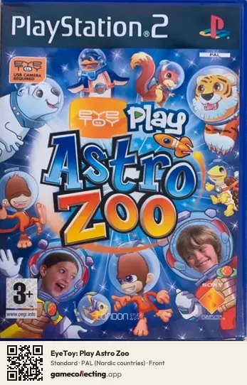 EyeToy: Play Astro Zoo PlayStation 2, Nordic countries box front