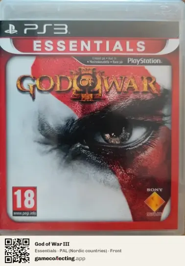 God of War III PlayStation 3, Nordic countries box front