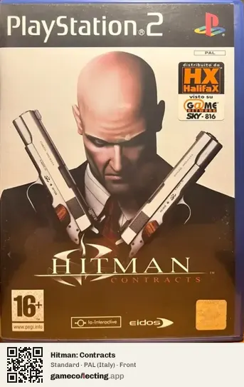 Hitman: Contracts PlayStation 2, Italy box front