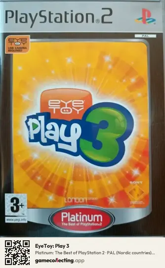 EyeToy: Play 3 PlayStation 2, Nordic countries box front