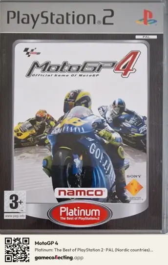 MotoGP 4 PlayStation 2, Nordic countries box front