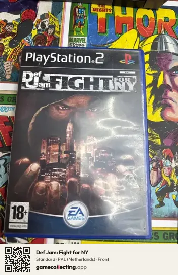 Def Jam: Fight for NY PlayStation 2, Netherlands box front