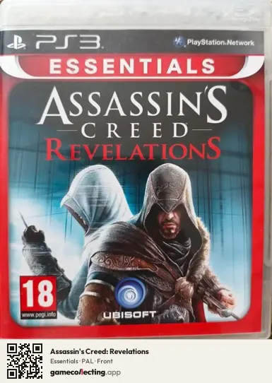 Assassin's Creed: Revelations PlayStation 3, PAL box front