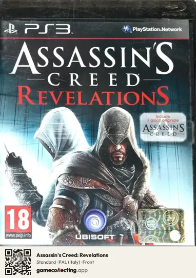 Assassin's Creed: Revelations PlayStation 3, Italy box front