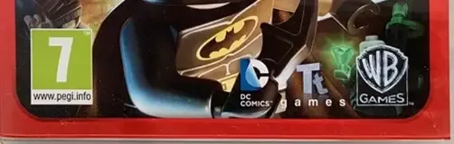 LEGO Batman 2: DC Super Heroes, the PEGI square on its front
