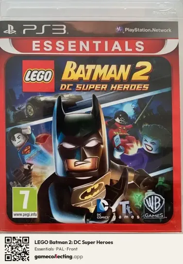 LEGO Batman 2: DC Super Heroes PlayStation 3, PAL box front