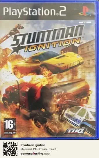 Stuntman Ignition PlayStation 2, France box front