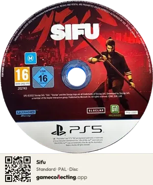 Sifu PlayStation 5, PAL disc