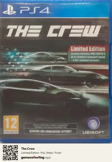 The Crew PlayStation 4, Italy box front
