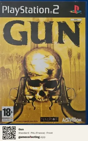 Gun PlayStation 2, France box front