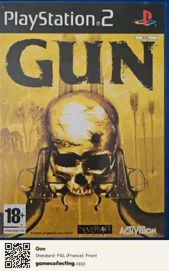 Gun PlayStation 2, France box front