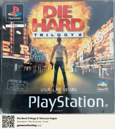 Die Hard Trilogy 2: Viva Las Vegas PlayStation, France box front