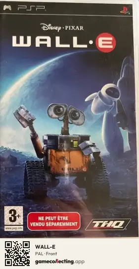 WALL-E PlayStation Portable, PAL box front